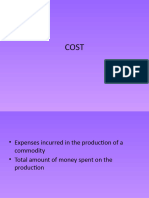 Cost