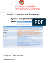 Cryptography and NS