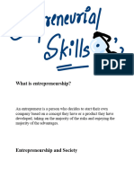 Entrepreneurship Skills