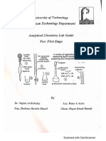 Analytical Chmistry Lab 2