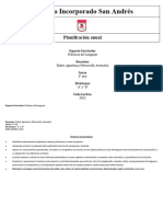 Planificación Anual 3° 2022