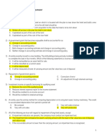 Property Plant and Equipment Practice Set