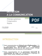 Initiation Ã La COMMUNICATION