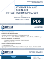 Integration of Bim and Gis in JKR Infrastructure Project - MR Iyas