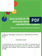 31 - Técnicas de Biología Molecular y Laboratorio Clínico