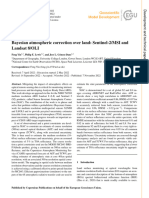 Bayesian Atmospheric Correction Over Land: Sentinel-2/MSI and Landsat 8/OLI