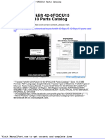 Toyota Forklift 42 6fgcu15!42!6fgcu18 Parts Catalog
