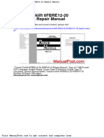 Toyota Forklift 6fbre12!20!6fbr10 18 Repair Manual