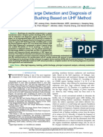 Partial Discharge Detection and Diagnosis of Transformer Bushing Based On UHF Method