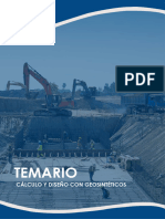 Temario - CÁLCULO Y DISEÑO DE GEOSINTÉTICOS