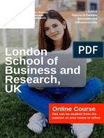 Level 3 Diploma in Business Innovation and Entrepreneurship - Delivered Online by LSBR, UK