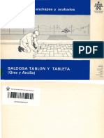 Baldosa Tablon y Tableta Gres y Arcilla