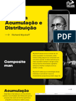 Acumulação e Distribuição