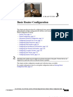 Basic Router Configuration