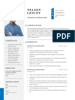 CV Technicien Informatique