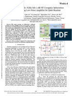 A Miniature 10MHz-3GHz Sub 1-dB NF Cryogenic Inductorless Noise-Canceling Low-Noise Amplifier For Qubit Readout