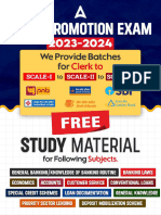 Bank Promotion Exam Practice Questions