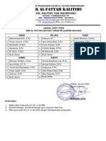 Piket PPDB SMK Al-Fattah Kalitidu 2023