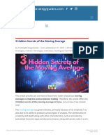 3 Hidden Secrets of The Moving Average