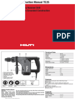 Operating Instruction TE 25 GE 01 EN US Operating Instruction PUB 5070809 000