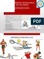 Diapositivas de Deportes Individuales