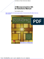 Principles of Microeconomics 6th Edition Frank Solutions Manual