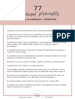 Journalig PARA LA ANSIEDAD - LA DEPRESIÓN (Documento A4)