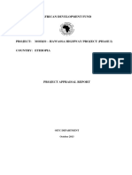 Ethiopia - Modjo-Hawassa Highway Project Phase I - Appraisal Report