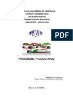 Procesos Productivos