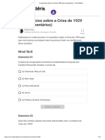 10 Exercícios Sobre A Crise de 1929 (Com Comentários) - Toda Matéria