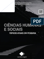 Ciências Humanas e Sociais Tópicos Atuais em Pesquisa