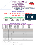 12d10n Norway - Sweden - Finland Tour On 17dec - 27dec 2023 Update 09jun