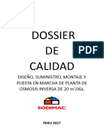 Dossier de Calidad