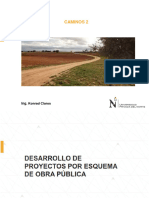 Desarrollo de Proyectos Por Esquema de Obra Publica