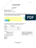 Informe Carga Ocupacion