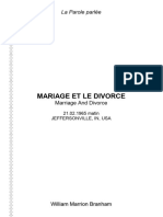 Marriage and Divorce