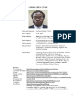 Curriculum Vitae: University Professor (Univ.-Prof