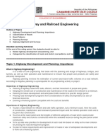 Group 2 Handout Highway Railroad Engineering