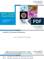 3 Pulmonary Fungal and Viral Infections Part 3 Viruses and Unusual