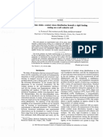 Plane Strain Contact Stress Distribution Beneath A Rigid Footing Resting On A Soft Cohesive Soil, Canadian Geotechnical Journal, 17, 1980, 114-122.