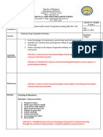 Health Lesson Plan Cigarettes 4th QTR Grade 8 MAPEH