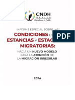 Informe Especial Estancias Migratorias