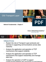 OSI Transport Layer: Network Fundamentals - Chapter 4