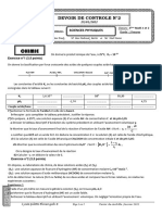 Devoir de Controle n2 20212022bac Math Def