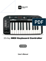 WORLDE KS25A 49A 61A MIDI CONTROLLER - 606304 - Manual - 150320 - MANUAL