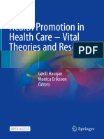 Health Promotion in Health Care - Vital Theories and Research