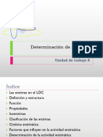 UT 6. Determinación de Enzimas Presentación