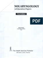 SINGI Solved Papers of ENT