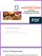 Lecture 10A - Philippine Cuisine