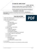 Microsoft Word - FR - GUIDE - EMPLOYEUR